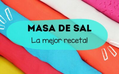 Cómo hacer la mejor masa de sal para jugar con niños!