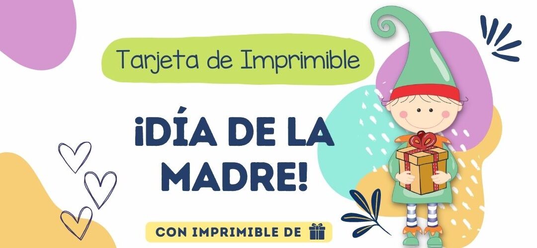 Tarjeta Imprimible para el día de la madre!