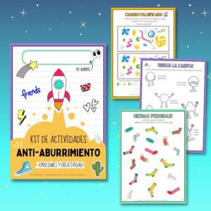 Kit de Actividades Anti-Aburrimiento (Creatividad y Emociones)