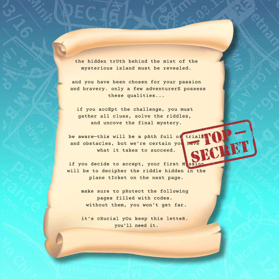 🚩~EN INGLÉS~ Escape Room "La Isla Misteriosa" - Imagen 2