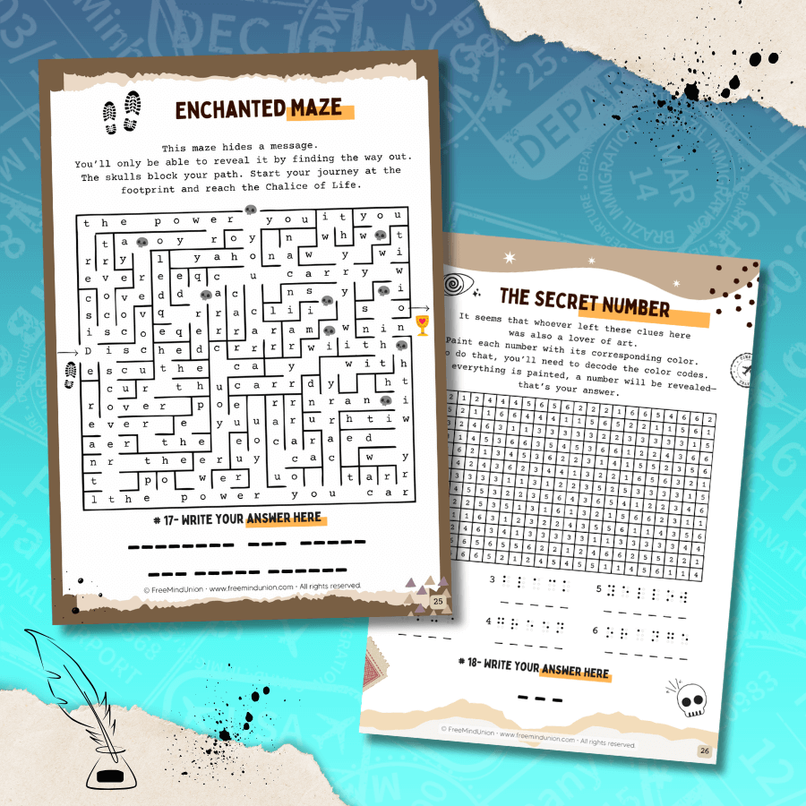 🚩~EN INGLÉS~ Escape Room "La Isla Misteriosa" - Imagen 6