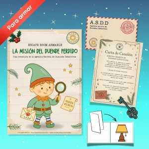 Escape Room Armable: La Misión del Duende Perdido