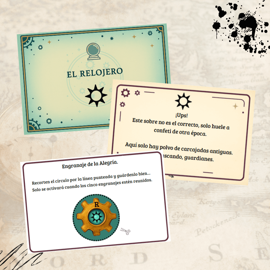 Escape Room Armable: “El Misterio del Relojero” - Imagen 6