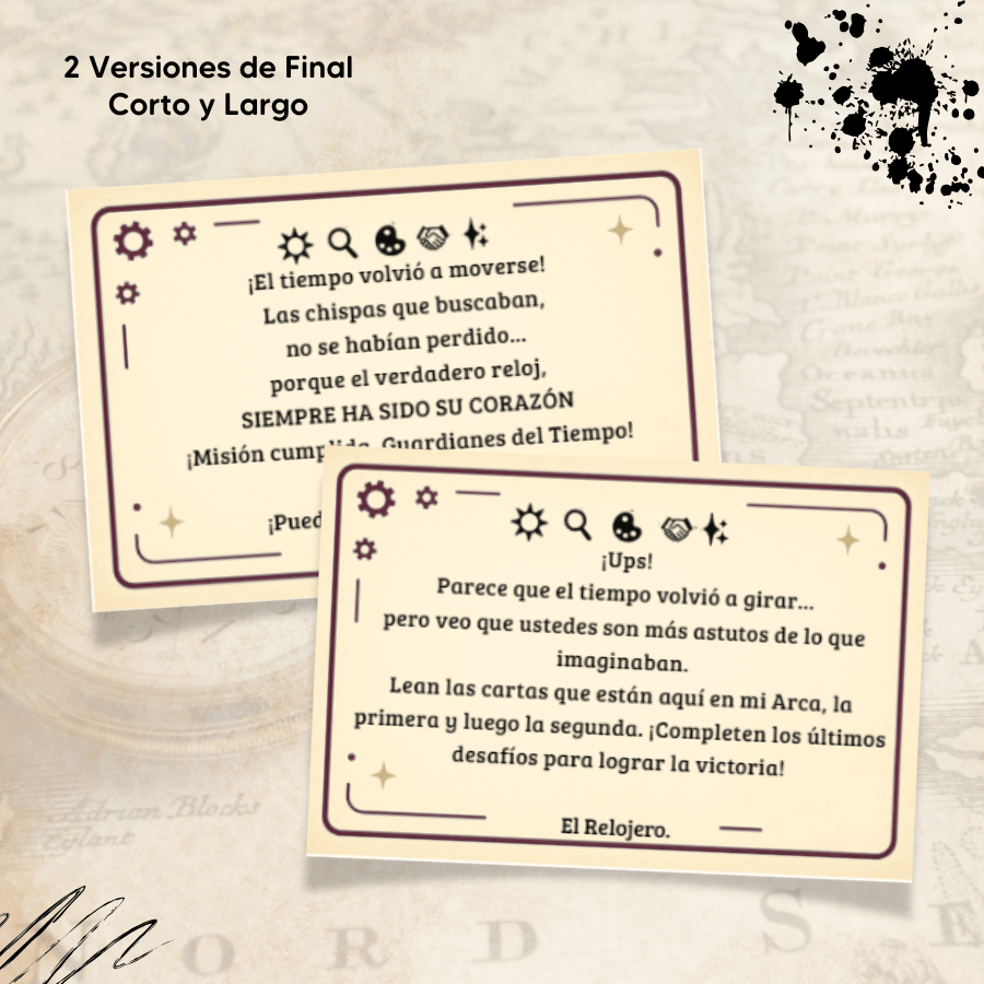 Escape Room Armable: “El Misterio del Relojero” - Imagen 4